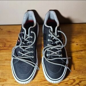 Levi's Black Turner Canvas Casual Shoes [11.5] NEW